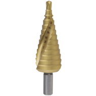 Stufenbohrer HSS Nr. 3, ø6-30mm (Stahl/Guss) TiN